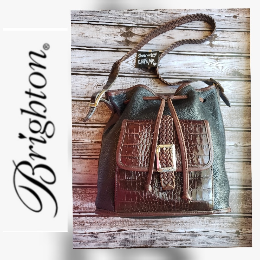 ❤BRIGHTON ❤ Vintage Brighton Bucket Handbag